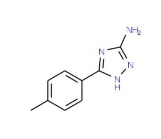 5-(4-methylphenyl)-4H-1,2,4-triazol-3-amine (CAS 51884-11-8) - chemical structure image