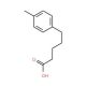 5-(4-Methylphenyl)valeric acid (CAS 777-93-5) - chemical structure image