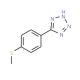 5-[4-(Methylthio)phenyl]-1H-tetrazole (CAS 138689-79-9) - chemical structure image