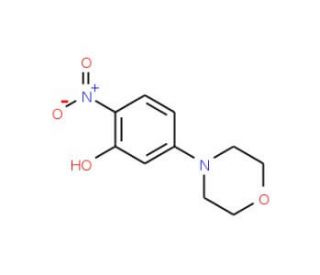 5-(4-Morpholinyl)-2-nitrophenol (CAS 175135-19-0) - chemical structure image