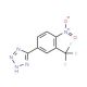 5-[4-Nitro-3-(trifluoromethyl)phenyl]-2H-1,2,3,4-tetraazole - chemical structure image