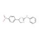 [5-(4-Nitro-phenyl)-4,5-dihydro-thiazol-2-yl]-phenyl-amine - chemical structure image