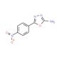 5-(4-nitrophenyl)-1,3,4-oxadiazol-2-amine (CAS 51891-79-3) - chemical structure image