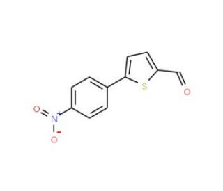5-(4-nitrophenyl)thiophene-2-carbaldehyde - chemical structure image