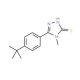 5-(4-Tert-butylphenyl)-4-methyl-4H-1,2,4-triazole-3-thiol (CAS 175276-75-2) - chemical structure image