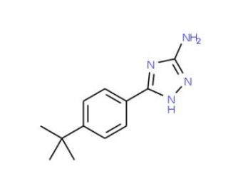 5-(4-tert-butylphenyl)-4H-1,2,4-triazol-3-amine - chemical structure image
