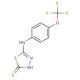 5-{[4-(trifluoromethoxy)phenyl]amino}-1,3,4-thiadiazole-2-thiol - chemical structure image