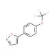 5-[4-(Trifluoromethoxy)phenyl]isoxazole - chemical structure image