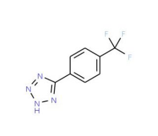 5-[4-(Trifluoromethyl)phenyl]-1H-tetrazole (CAS 2251-79-8) - chemical structure image