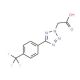 5-[4-(Trifluoromethyl)phenyl]-2H-tetrazole-2-acetic acid - chemical structure image