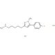 {5-[5-(4-fluorophenyl)-1-methyl-1H-pyrazol-3-yl]pentyl}(methyl)amine dihydrochloride - chemical structure image