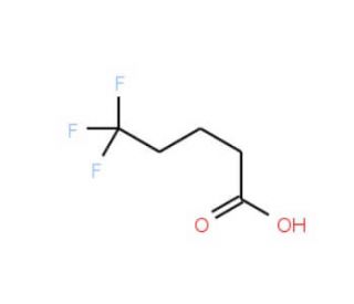 5,5,5-Trifluorovaleric acid (CAS 407-62-5) - chemical structure image