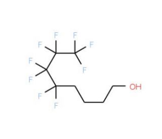 5,5,6,6,7,7,8,8,8-Nonafluorooctan-1-ol (CAS 3792-02-7) - chemical structure image