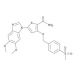 5-(5,6-dimethoxy-1H-benzimidazol-1-yl)-3-[[4-(methylsulfonyl)phenyl]methoxy]-2-thiophenecarboxamide (CAS 916985-21-2) - chemi