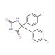 5,5-bis(4-fluorophenyl)imidazolidine-2,4-dione (CAS 70028-85-2) - chemical structure image
