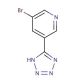 5-(5-Bromo-3-pyridyl)-1H-tetrazole (CAS 211943-13-4) - chemical structure image