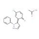 5-(5-Chloro-2-hydroxyphenyl)-1-phenylpyrazole acetate (CAS 480438-38-8) - chemical structure image