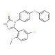 5-(5-Chloro-2-methoxy-phenyl)-4-(4-phenoxy-phenyl)-4H-[1,2,4]triazole-3-thiol - chemical structure image