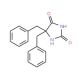 5,5-dibenzylimidazolidine-2,4-dione (CAS 23186-94-9) - chemical structure image