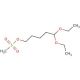 5,5-Diethoxy-1-(methylsulfonyloxy)pentane (CAS 202577-28-4) - chemical structure image