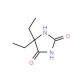 5,5-Diethyl-imidazolidine-2,4-dione (CAS 5455-34-5) - chemical structure image