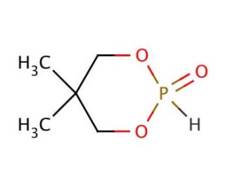 5,5-Dimethyl-1,3,2-dioxaphosphorinan-2-one (CAS 4090-60-2) - chemical structure image