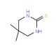 5,5-Dimethyl-1,4,5,6-tetrahydro-pyrimidine-2-thiol - chemical structure image