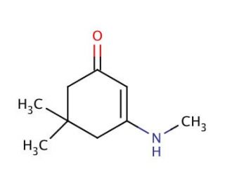 5,5-Dimethyl-3-(methylamino)-2-cyclohexen-1-one (CAS 701-58-6) - chemical structure image