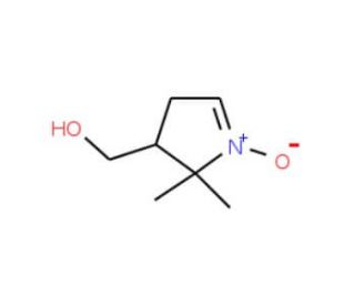 5,5-Dimethyl-4-hydroxymethyl-1-pyrroline N-Oxide (CAS 176793-52-5) - chemical structure image