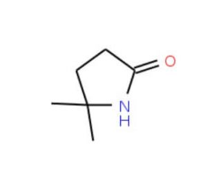 5,5-Dimethylpyrrolidin-2-one (CAS 5165-28-6) - chemical structure image
