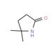 5,5-Dimethylpyrrolidin-2-one (CAS 5165-28-6) - chemical structure image