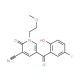 5-(5-fluoro-2-hydroxybenzoyl)-1-(2-methoxyethyl)-2-oxo-1,2-dihydropyridine-3-carbonitrile - chemical structure image