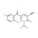 5-(5-fluoro-2-hydroxybenzoyl)-1-isopropyl-2-oxo-1,2-dihydropyridine-3-carbonitrile - chemical structure image