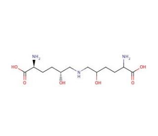 5,5&prime;-Dihydroxylysinonorleucine (CAS 32619-23-1) - chemical structure image