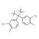 5,5′-(Hexafluoroisopropylidene)di-o-toluidine (CAS 116325-74-7) - chemical structure image