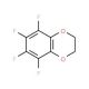 5,6,7,8-Tetrafluorobenzo-1,4-dioxane (CAS 1743-87-9) - chemical structure image