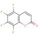5,6,7,8-Tetrafluorocoumarin (CAS 33739-04-7) - chemical structure image