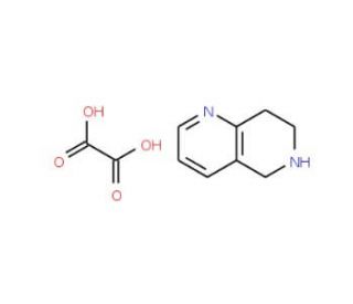 5,6,7,8-tetrahydro-1,6-naphthyridine; oxalic acid - chemical structure image
