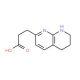 5,6,7,8-Tetrahydro-1,8-Naphthyridin-2-propionic acid (CAS 658712-81-3) - chemical structure image