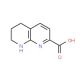 5,6,7,8-Tetrahydro-[1,8]naphthyridine-2-carboxylic acid (CAS 885278-22-8) - chemical structure image