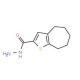 5,6,7,8-Tetrahydro-4H-cyclohepta[b]thiophene-2-carbohydrazide (CAS 588696-80-4) - chemical structure image
