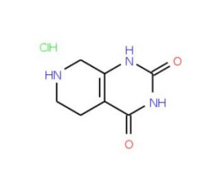 5,6,7,8-Tetrahydropyrido[3,4-d]pyrimidine-2,4(1H,3H)-dione hydrochloride - chemical structure image