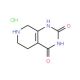 5,6,7,8-Tetrahydropyrido[3,4-d]pyrimidine-2,4(1H,3H)-dione hydrochloride - chemical structure image