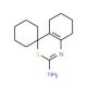 5,6,7,8-tetrahydrospiro[3,1-benzothiazine-4,1′-cyclohexan]-2-amine (CAS 5778-24-5) - chemical structure image