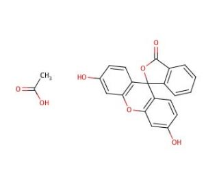 5(6)-Carboxyfluorescein (CAS 72088-94-9) - chemical structure image 