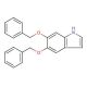 5,6-Dibenzyloxyindole (CAS 4790-19-6) - chemical structure image