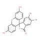 5,6-dibromo-2′,3′-dihydro-3H-spiro[9-methyl-9H-xanthene-3,6-diol]-3-one - chemical structure image
