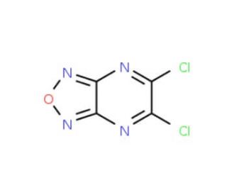 5,6-Dichloro-[1,2,5]oxadiazolo[3,4-b]pyrazine (CAS 153493-48-2) - chemical structure image