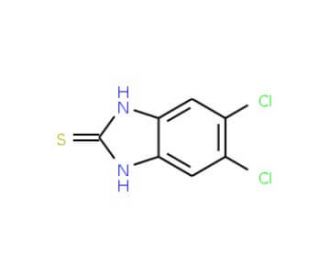 5,6-Dichloro-2-mercaptobenzimidazole (CAS 19462-98-7) - chemical structure image