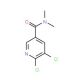 5,6-dichloro-N,N-dimethylpyridine-3-carboxamide - chemical structure image